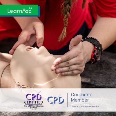 Basic Life Support - Online Training Course - CPD Accredited - LearnPac Systems UK -