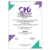 CSTF Conflict Resolution - Level 1 - CPD Accredited - LearnPac Systems UK -
