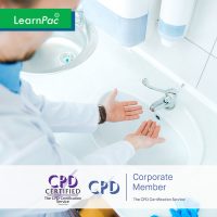 Infection Prevention and Control – Level 2 - Online Training Course - CPDUK Accredited - LearnPac Systems UK -
