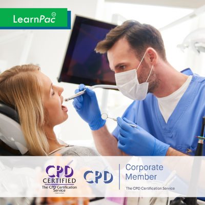 Mandatory Training for Dentists & Orthodontists - Online Training Course - CPD Accredited - LearnPac Systems UK -