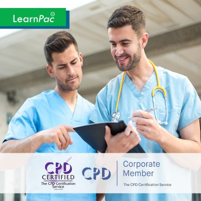 Mandatory Training for Nurses - Online Training Course - CPD Accredited - LearnPac Systems UK -