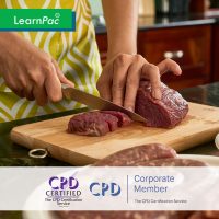 Food Safety Training – Level 2 - Online Training Course - CPDUK Accredited - LearnPac Systems UK -