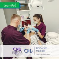 Mandatory Training for Dental Practice Staff - Online Training Course - CPD Accredited - LearnPac Systems UK -