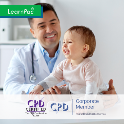 Paediatric First Aid - Online Training Course - CPD Accredited - LearnPac Systems UK -