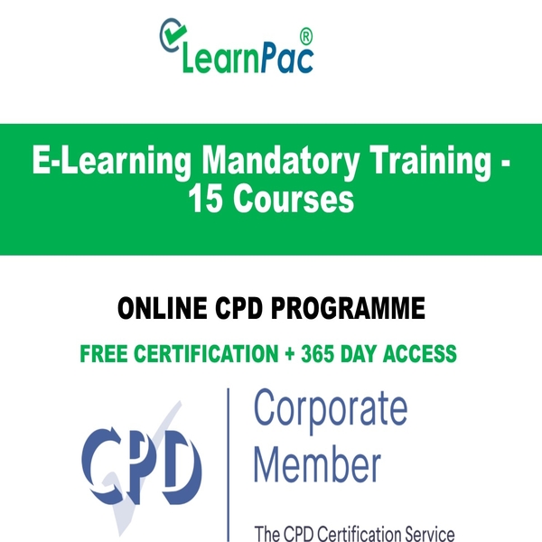 ELearning Mandatory Training 15 Courses LearnPac Systems UK