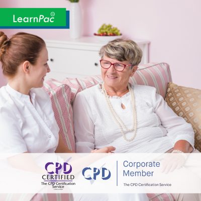 Mandatory Training for Care Home and Care Staff - Online Training Course - CPD Accredited - LearnPac Systems UK -