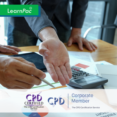 Budgets and Financial Reports - Online Training Course - CPD Accredited - LearnPac Systems UK -