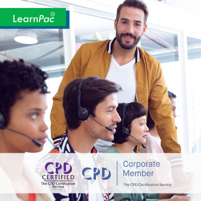 Call Centre - Online Training Course - CPD Accredited - LearnPac Systems UK -
