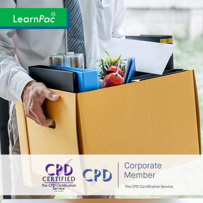 Employee Termination Process - Online Training Course - CPD Accredited - LearnPac Systems UK -