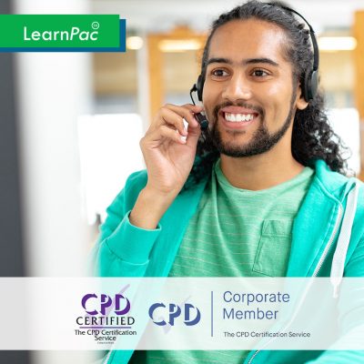 Handling a Difficult Customer - Online Training Course - CPD Accredited - LearnPac Systems UK -