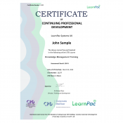Knowledge Management - Online Training Course - CPD Certified - LearnPac Systems UK -
