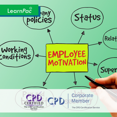 Employee Motivation - Online Training Course - CPD Accredited - LearnPac Systems UK -