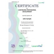 Manager Management - Online Training Course - CPD Certified - LearnPac Systems UK -