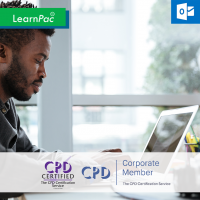 Outlook 2016 Essentials - Online Training Course - CPD Accredited - LearnPac Systems UK -