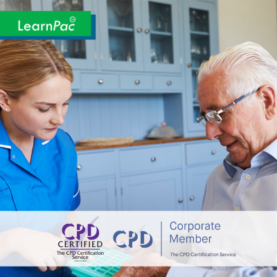 Medication Management for Domiciliary Care - Online Training Course - CPD Accredited - LearnPac Systems UK -