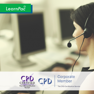 Contact Center - Online Training Course - CPD Accredited - LearnPac Systems UK -