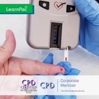 Diabetes Awareness - Online Training Course - CPD Accredited - LearnPac Systems -