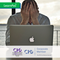 Depression Awareness - Online Training Course - CPD Accredited - LearnPac Systems -