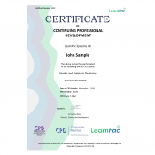 Health and Safety in Dentistry - Online Training Course - CPD Certified - LearnPac Systems UK -