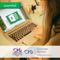 Excel Dashboards - Online Training Course - CPD Accredited - LearnPac Systems -