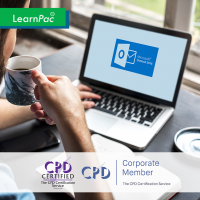 Mastering MS Outlook 2016 - Online Training Course - CPD Accredited - LearnPac Systems -