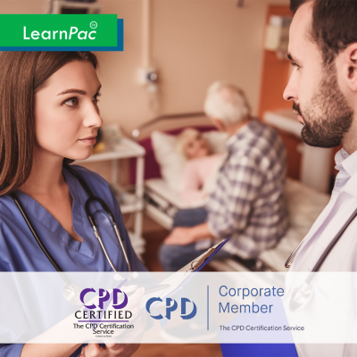 Care Certificate Standard 7 - e-Trainer Pack - CPDUK Accredited - LearnPac Systems UK -