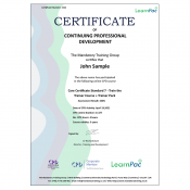 Care Certificate Standard 7 - Train the Trainer Course + Trainer Pack - CPD Accredited - Learnpac Systems UK -