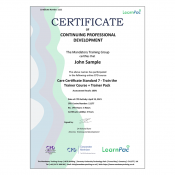 Care Certificate Standard 7 - Train the Trainer Course + Trainer Pack - E-Learning Course - CDPUK Accredited - LearnPac Systems -