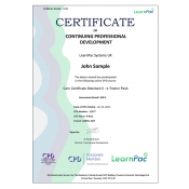 Care Certificate Standard 5 - E-Learning - Course - CDPUK Accredited - LearnPac Systems UK -