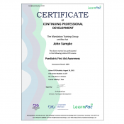 Paediatric First Aid Awareness - E-Learning - Course - CDPUK Accredited - LearnPac Systems UK -