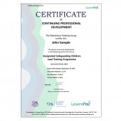 Designated Safeguarding Children Lead Training Programme - eLearning Package - CDPUK Accredited - LearnPac Systems UK -