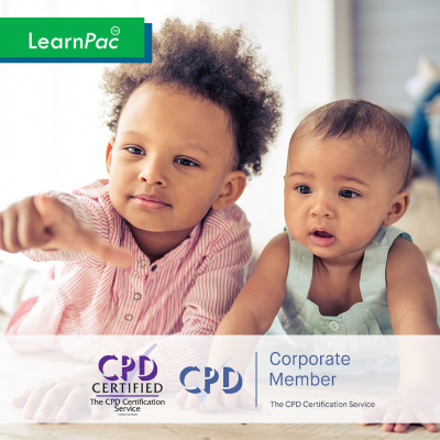 Paediatric First Aid - Level 3 - Online Training Course - CPD Accredited - LearnPac Systems UK -