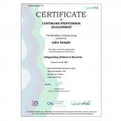 Safeguarding Children in Nurseries - eLearning Course - CPD Certified - LearnPac Systems UK -