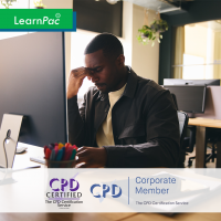 Mental Health Awareness in the Workplace - Online Training Package - CPDUK Accredited - LearnPac Systems UK -