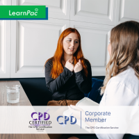 Mental Health First Aid in the Workplace - Level 2 - Online Training Package - CPDUK Accredited - LearnPac Systems UK -