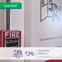 Fire Safety for Care Homes - Level 1 - Online Training Course - LearnPac Systems UK -