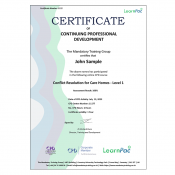 Conflict Resolution for Care Homes - Level 1 - eLearning Course - LearnPac Systems UK -